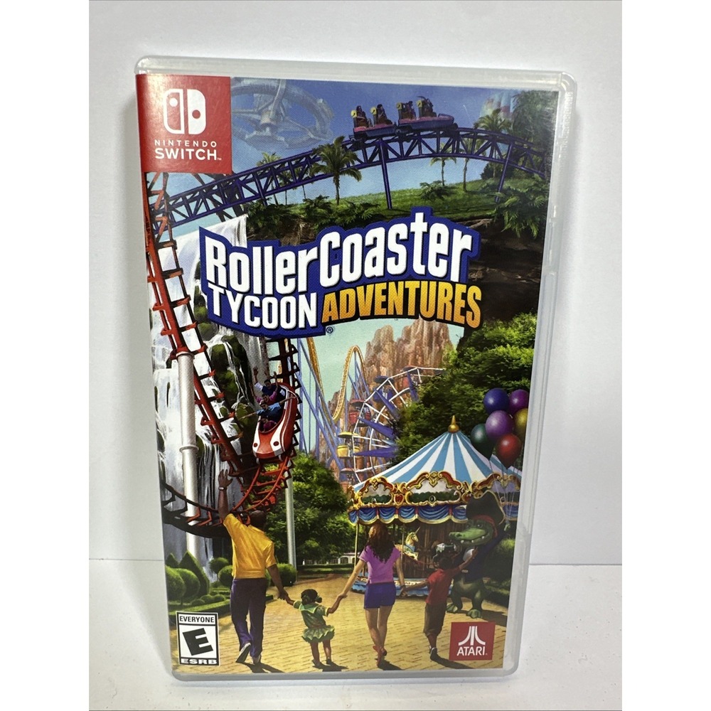 Roller Coaster Tycoon Adventures (Nintendo Switch, 2018) Tested